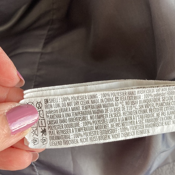 Forever 21 Gray Pea Coat Size Large - Picture 8 of 12